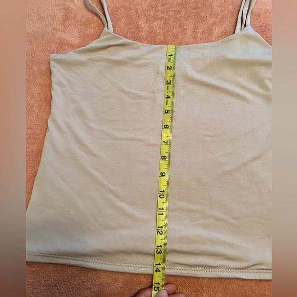 EUC Express Soft Pink Tank Top W/ Adjustable Straps - Picture 6 of 7